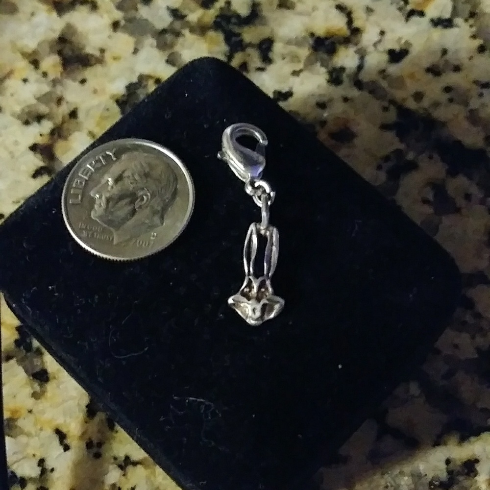 Sterling silver Bugs Bunny charm